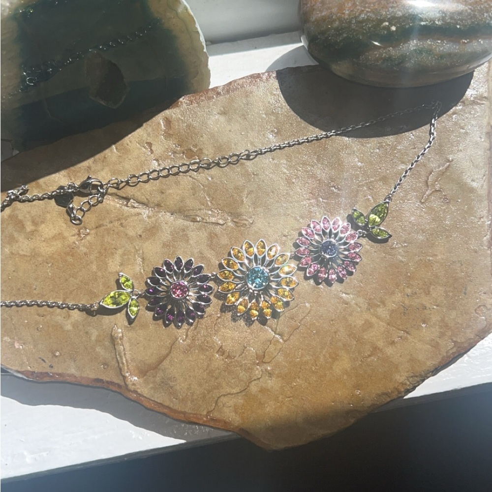 Touchstone Crystal Vibrant Garden necklace